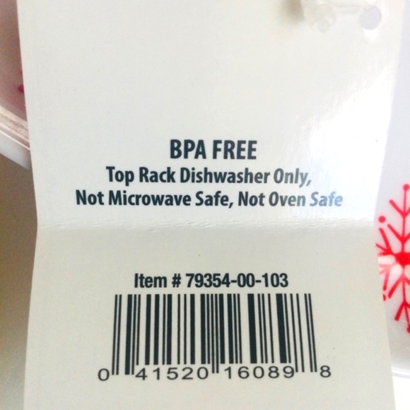 Holiday Snowflake Appetizer Plates Set of 4 NWT - Picture 4 of 4